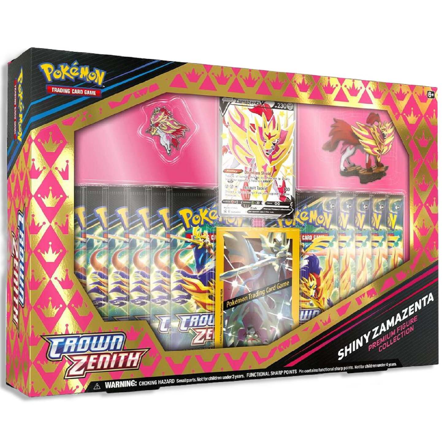 Pokémon Crown Zenith Shiny Zamazenta Premium Figure Collection (EN)