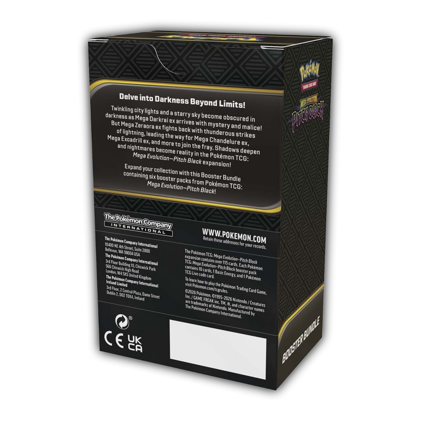 Pokémon Mega Evolution Pitch Black Booster Bundle (EN)