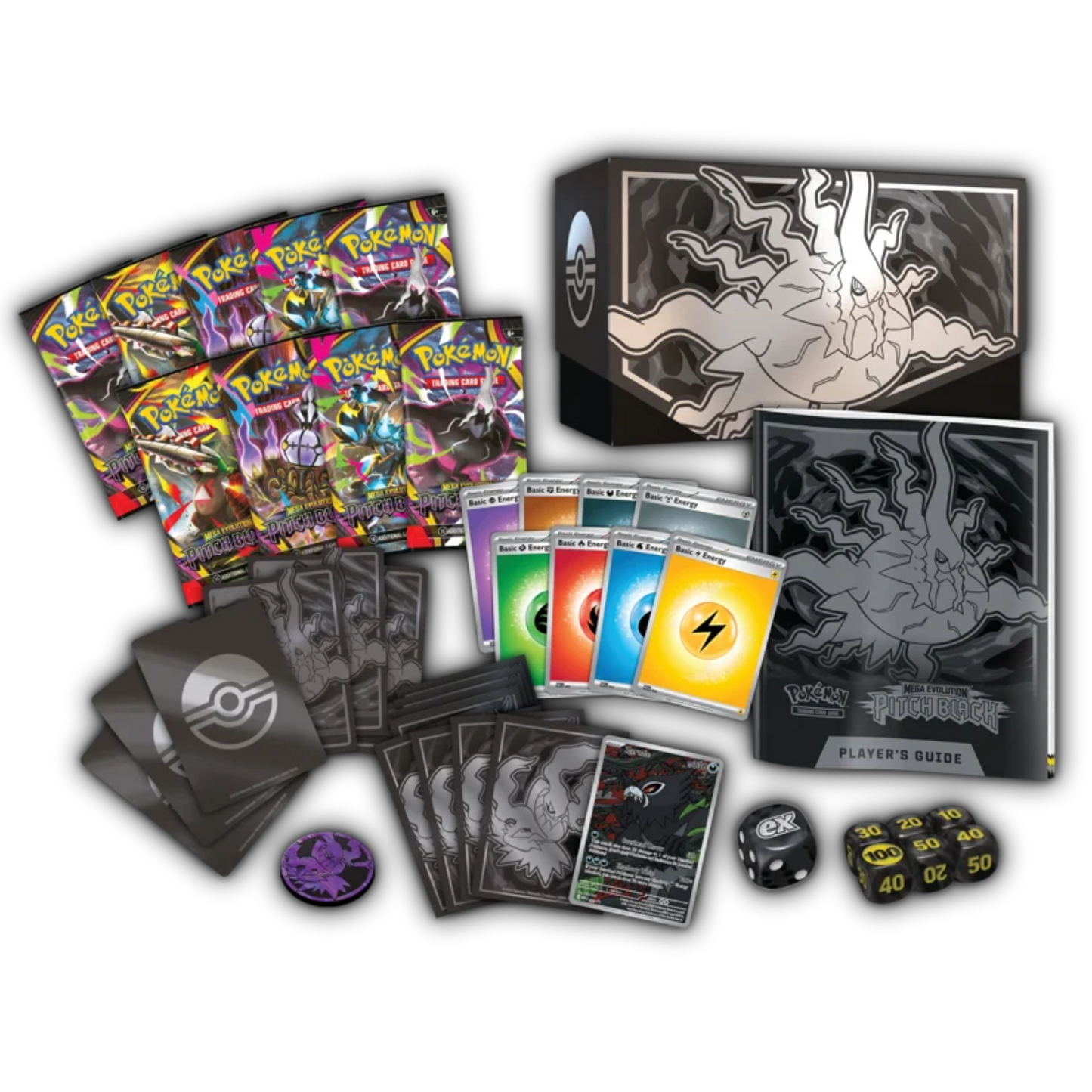 Pokémon Mega Evolution Pitch Black Elite Trainer Box (EN)