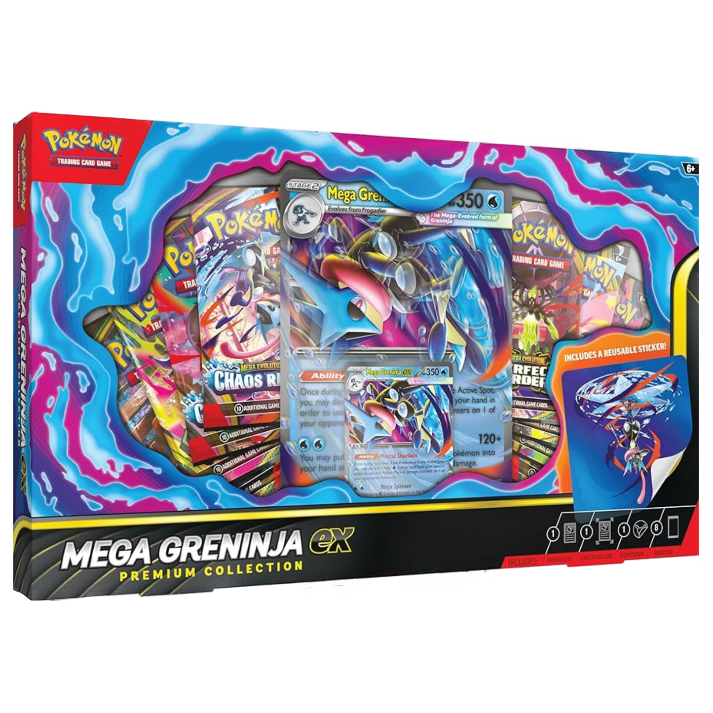 Pokémon Mega Greninja ex Premium Collection Box (EN)