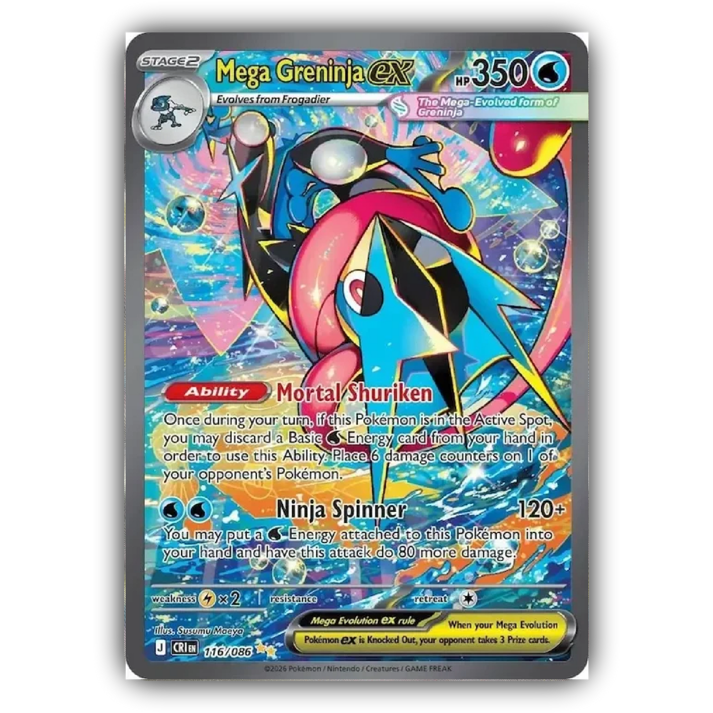 Pokémon Mega Greninja ex Premium Collection Box (EN)