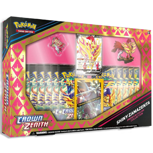 Pokémon Crown Zenith Shiny Zamazenta Premium Figure Collection (EN)