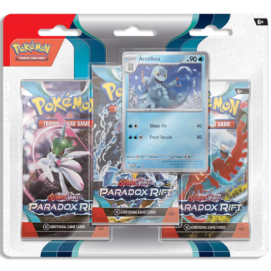 Pokémon Paradox Rift 3-Pack Blister Arctibax (EN)