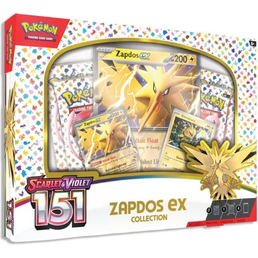 Pokémon 151 Zapdos ex Collection (EN)