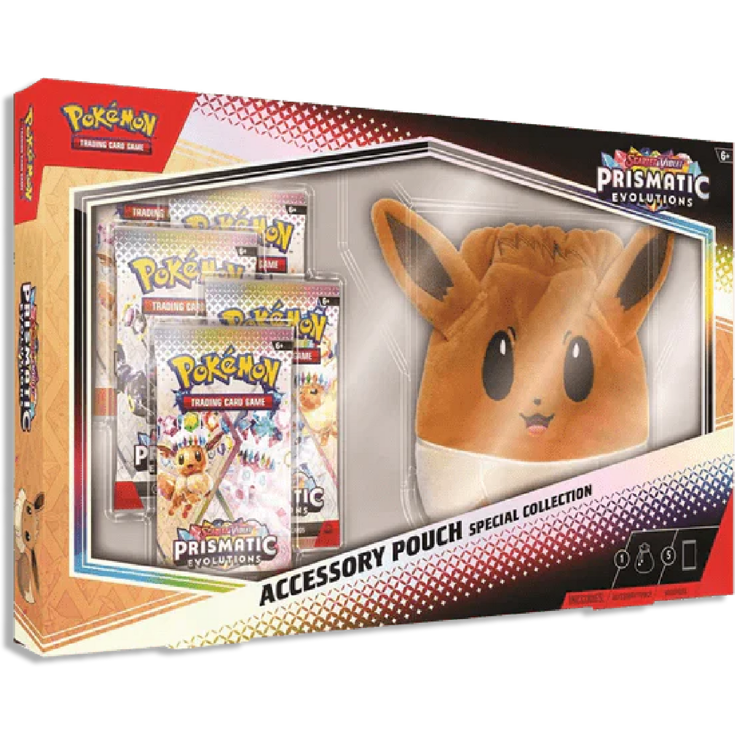 Pokémon Prismatic Evolutions Accessory Pouch Special Collection (EN)
