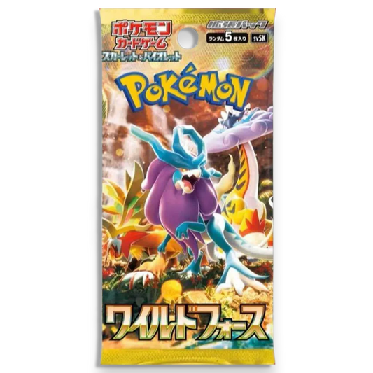 Pokémon Wild Force Booster Pack (JP)